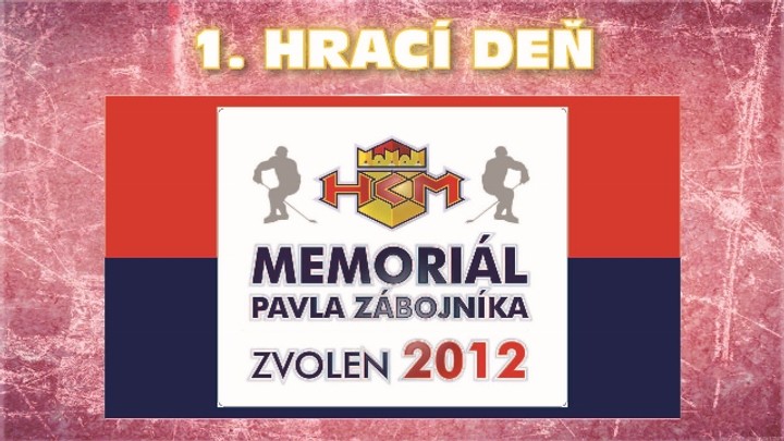 Zábojníkov memoriál - 1. hrací deň